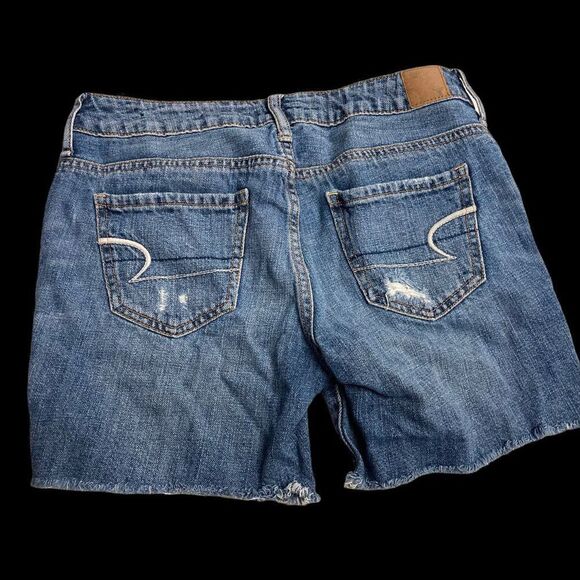 AMERICAN EAGLE OUTFITTERS‎ Women’s Denim Distressed Shorts Size 00 - Picture 11 of 11